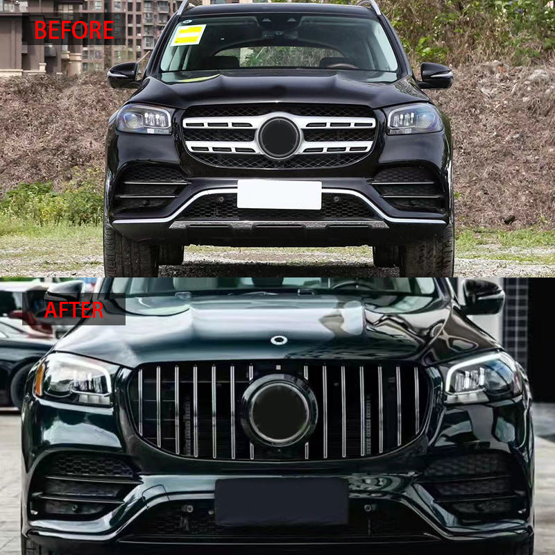 GT Vertical-Bar Vertical-Bar Front Grille for Mercedes-Benz GLS / Mercedes-Benz GLS-Class X167 (2020 - 2023)
