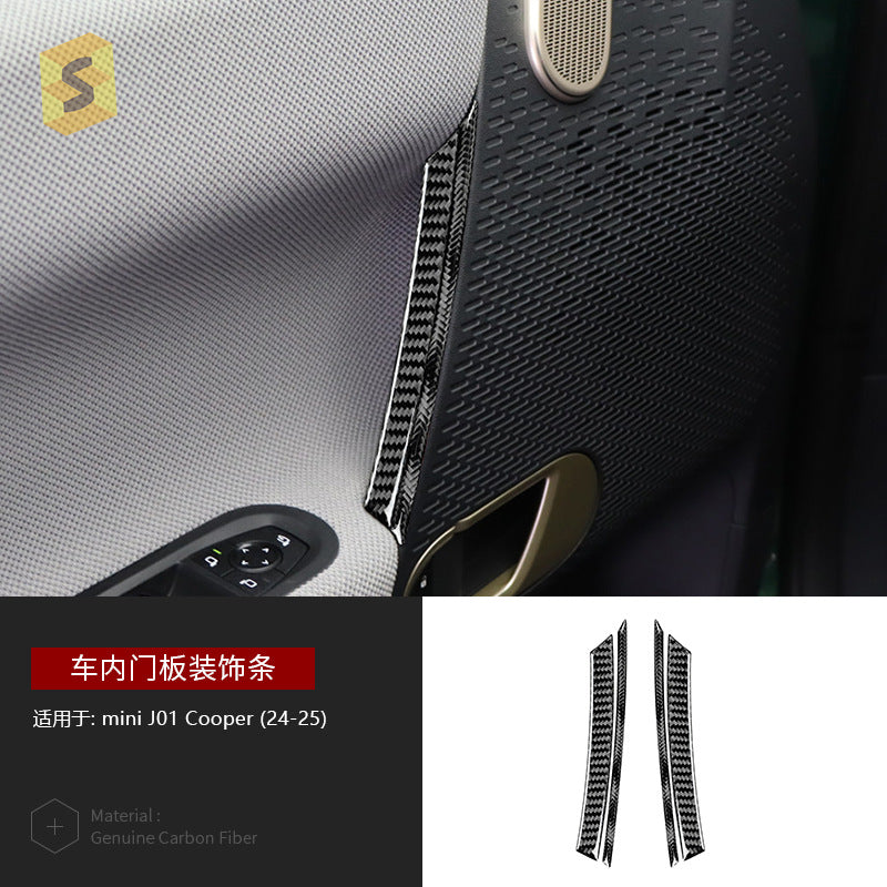 Epoxy Resin Carbon Fiber Interior Trim Kit for MINI J01 Cooper (2024 - 2025)