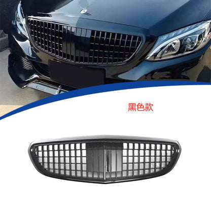 适用于2015-2021款C级立标行政版W205改迈巴赫款中网ABS材质