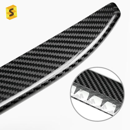 Real Carbon Fiber Rear Bumper Lip Trim for Fiat
