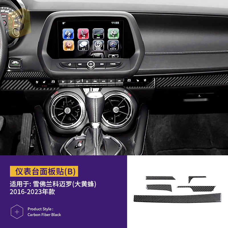 Epoxy Resin Carbon Fiber Exterior Trim for Chevrolet Camaro (2016 - 2023)