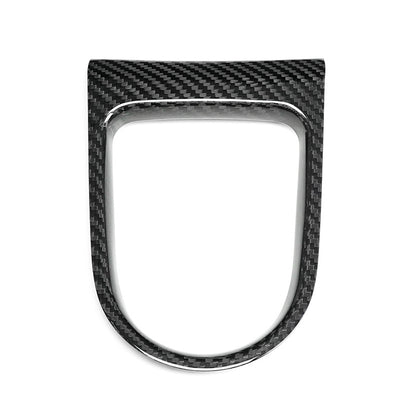 Real Carbon Fiber Gear Shift Panel Frame for Ford / Ford Mustang (2015 - 2023)