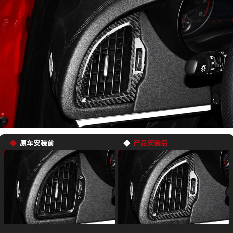 Real Carbon Fiber Air Vent Trim for Kia Stinger (2018 - 2023)