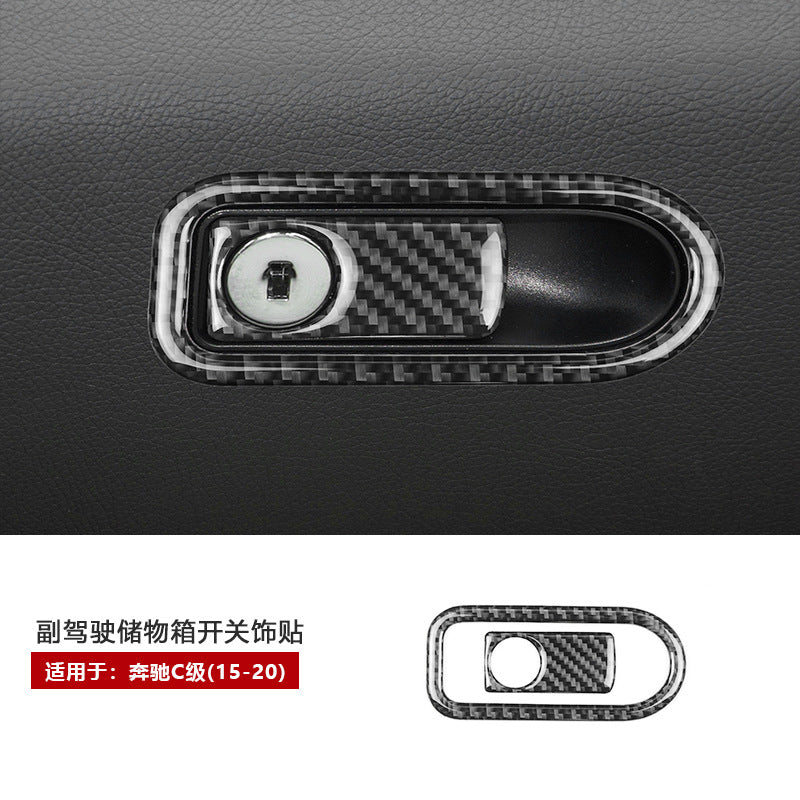 Epoxy Resin Carbon Fiber Interior Trim Kit for Mercedes-Benz C-Class (2015 - 2020)