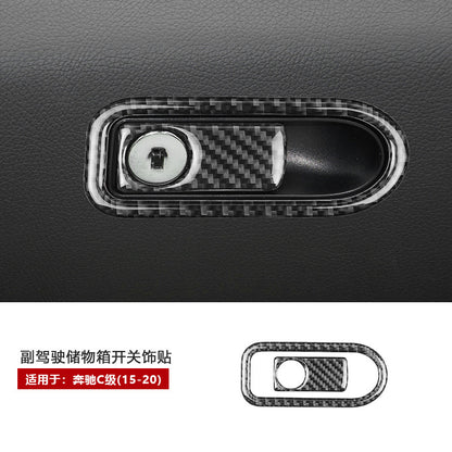 Epoxy Resin Carbon Fiber Interior Trim Kit for Mercedes-Benz C-Class (2015 - 2020)