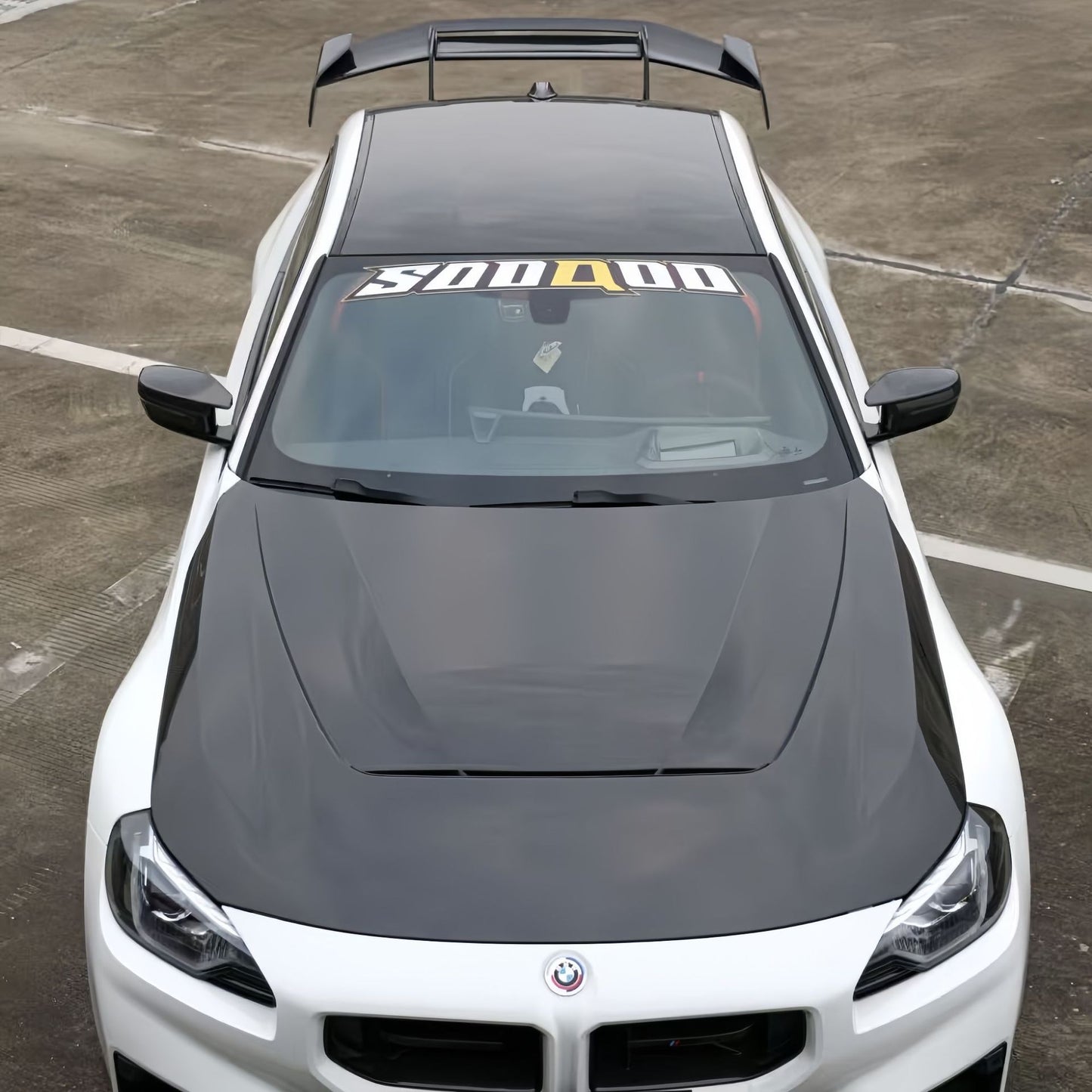 适用于新款BMW宝马m2 G87改装N款碳纤维机盖工DRY CARBON干碳包围