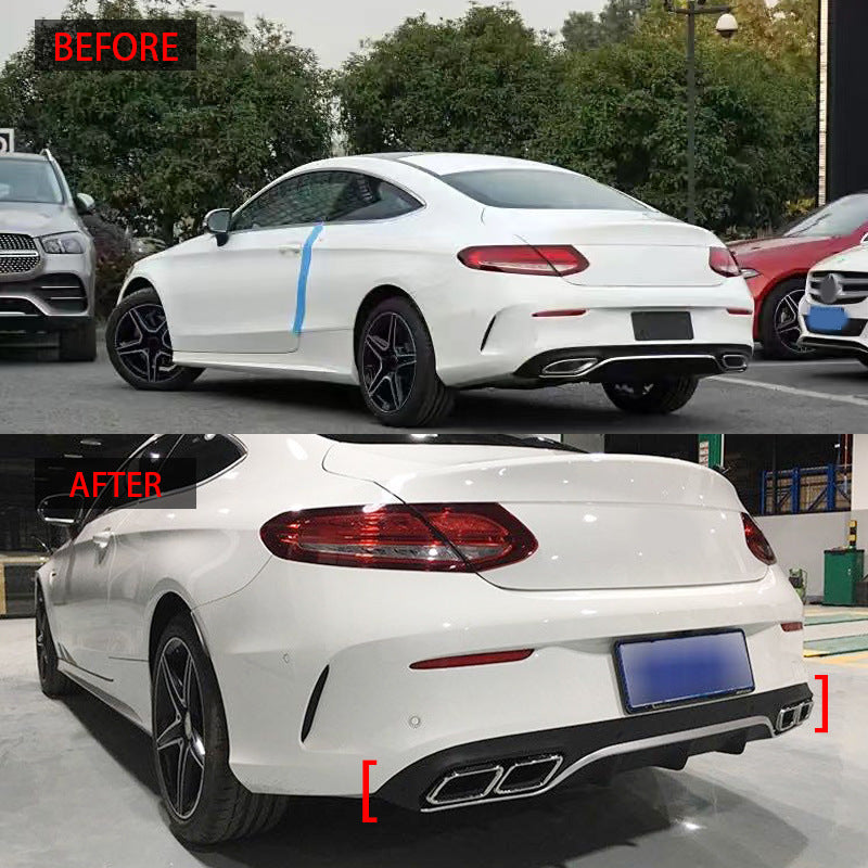 Rear Diffuser Lip for Mercedes-Benz C-Class W205 (2015 - 2018)