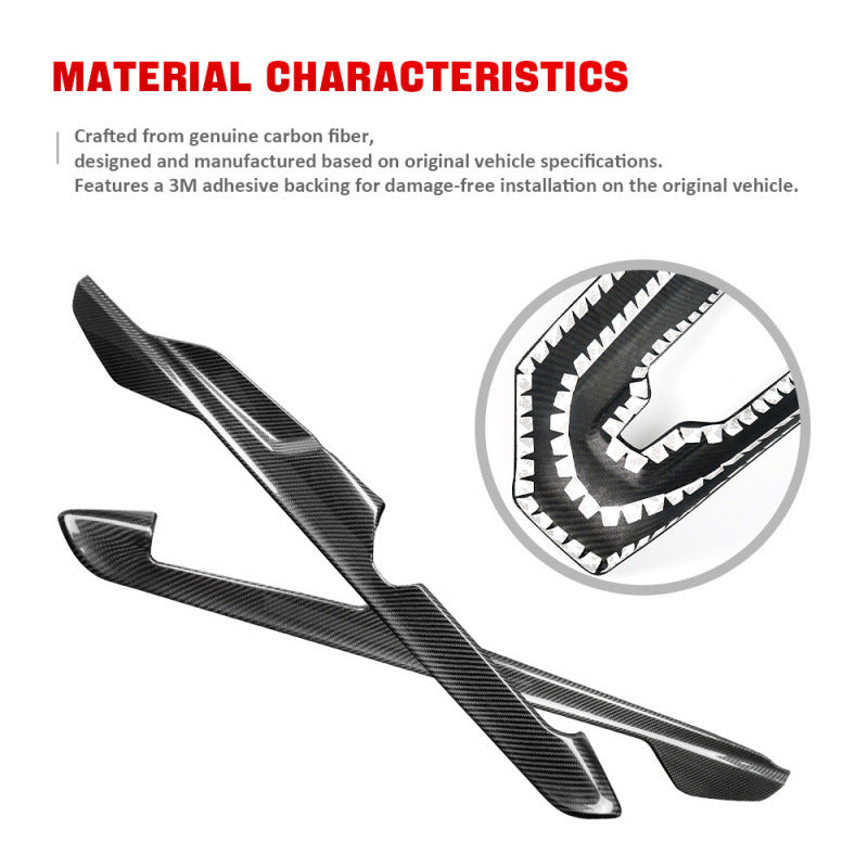 Real Carbon Fiber Decorative Trim Kit for Corvette C8 (2020 - 2025)