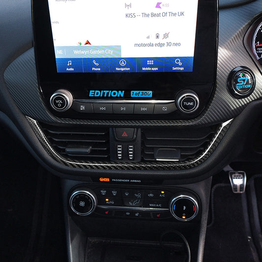 Carbon Fiber Air Vent Trim for Ford Fiesta ST MK8 / 8.5 (2018 - 2023)