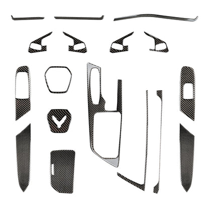 Epoxy Resin Carbon Fiber Decorative Trim Kit for Corvette C8 (2020 - 2023)