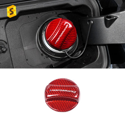 Real Carbon Fiber Fuel Door Cover for BMW / GM (Universal)
