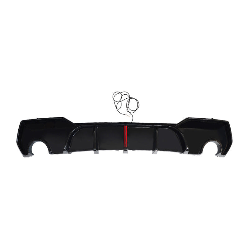 Competition Rear Diffuser Lip for BMW 4 Series G22 (2020 - 2026), Glossy Black