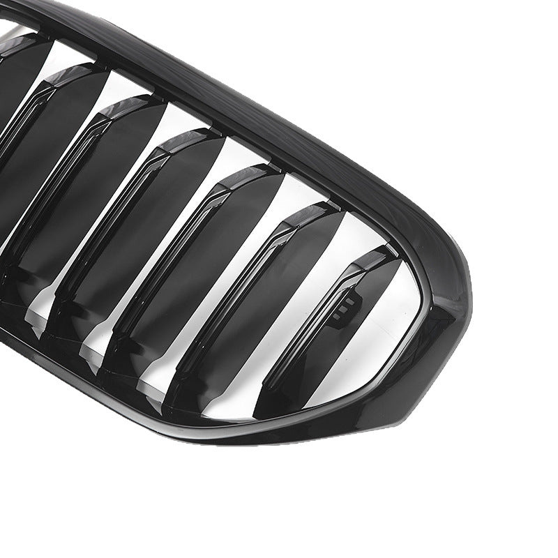 Single-Slat Front Grille for BMW 5 Series G30 (2021 - 2023), Glossy Black