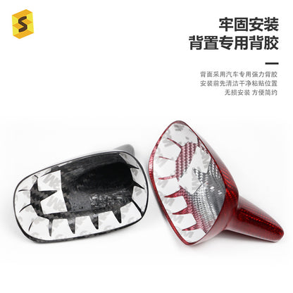 Real Carbon Fiber Shark Fin Antenna Cover for Volkswagen Sagitar / Magotan / Bora / Golf