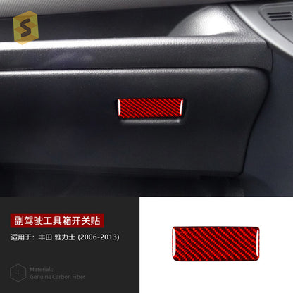 Epoxy Resin Carbon Fiber Decorative Trim Kit for Toyota Yaris (2006 - 2013)