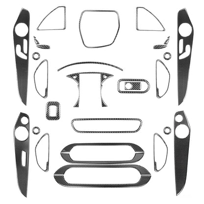 Epoxy Resin Carbon Fiber Interior Trim Kit for Mercedes-Benz C-Class (2015 - 2020)