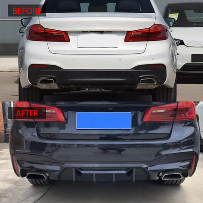 Competition Rear Diffuser Lip for BMW 5 Series G30 (2017 - 2023)
