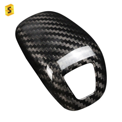 Real Carbon Fiber Gear Shift Knob Cover for Porsche (2017 - 2026)