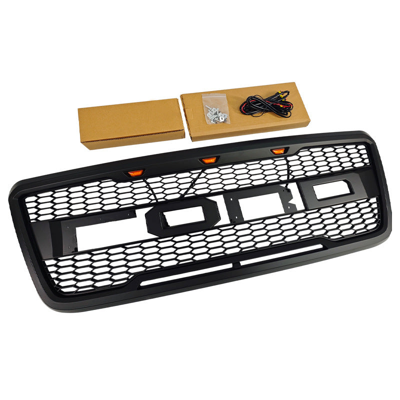 Raptor-Style Front Grille for Ford F-150 (2004 - 2008), Matte Black