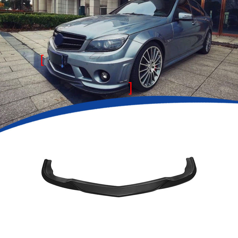 适用于2009-2011款W204 C63整体前铲 ABS 吹塑加厚