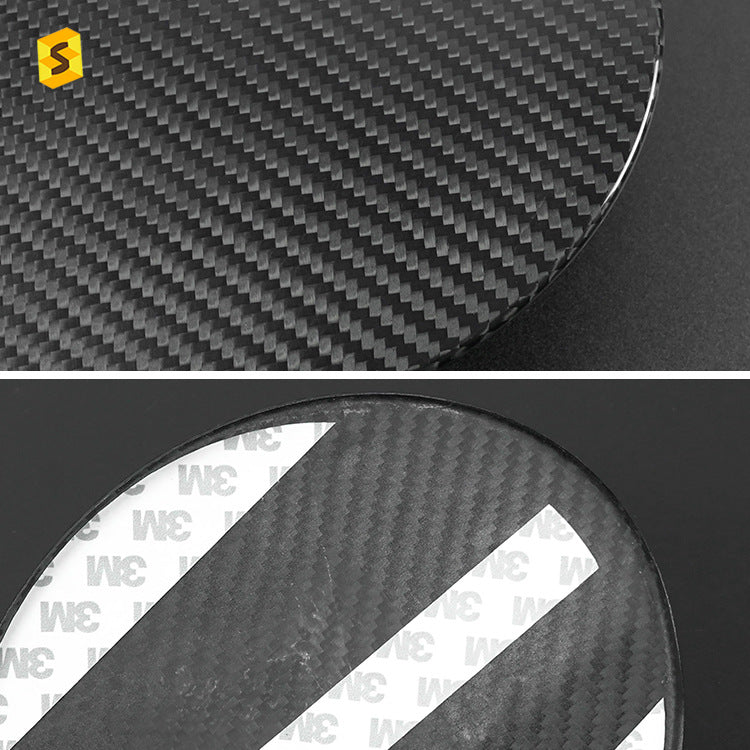 Real Carbon Fiber Fuel Door Cover for Subaru WRX (2015 - 2021)