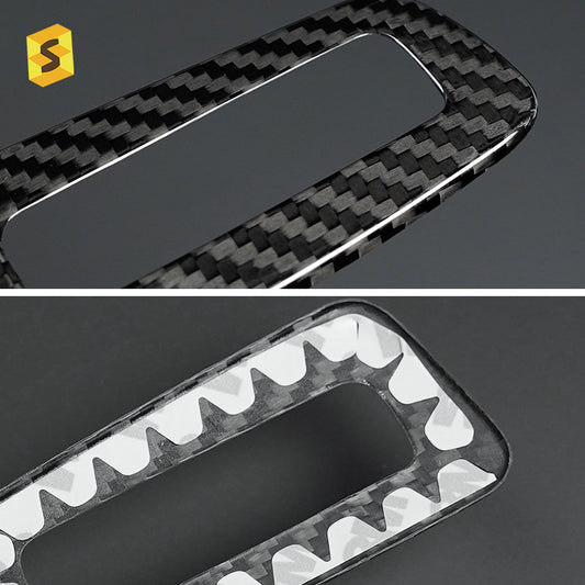 Real Carbon Fiber HUD Switch Frame Trim for Chevrolet Camaro