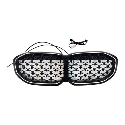 Diamond-Star Meteor Front Grille for BMW 1 Series F40 (2020 - 2024), Full Black