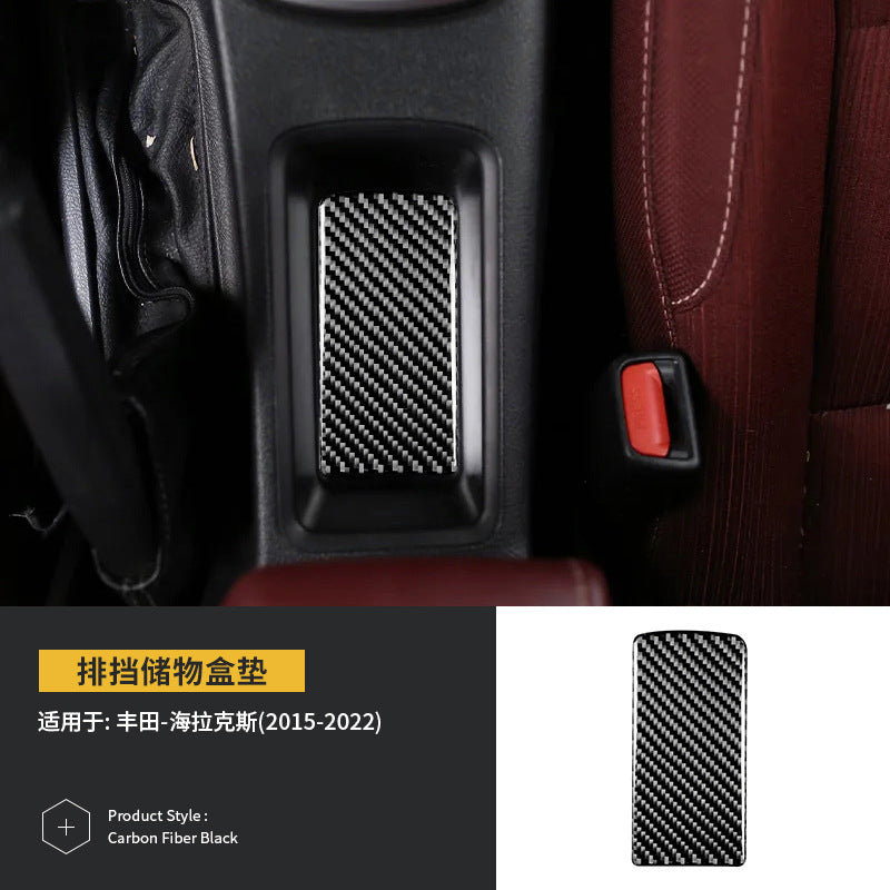Epoxy Resin Carbon Fiber Interior Trim Kit for Toyota Hilux (2015 - 2022)
