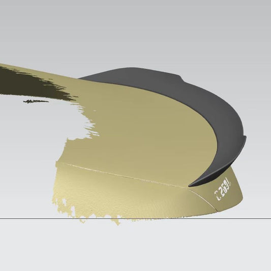 C63S-Style Rear Wing Spoiler for Mercedes-Benz C-Class W206 (alternate view 2)