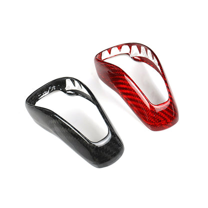 Real Carbon Fiber Gear Shift Knob Cover for Subaru Forester / Outback / XV / Impreza