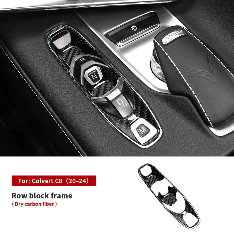 Real Carbon Fiber Decorative Trim Kit for Corvette C8 (2020 - 2025)