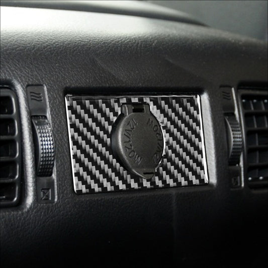 Carbon Fiber Seat Cigarette Lighter Switch for Toyota Tundra