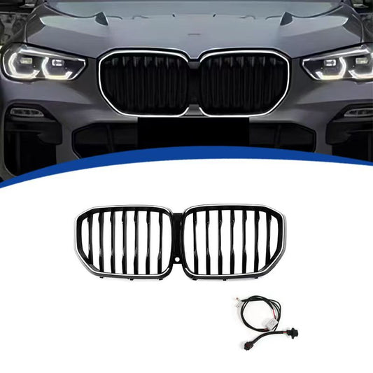 LED Illuminated Single-Slat Front Grille for BMW X5 G05
