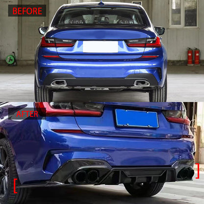 Illuminated Competition Rear Diffuser Lip for BMW 3 Series G20 (2019 - 2022)