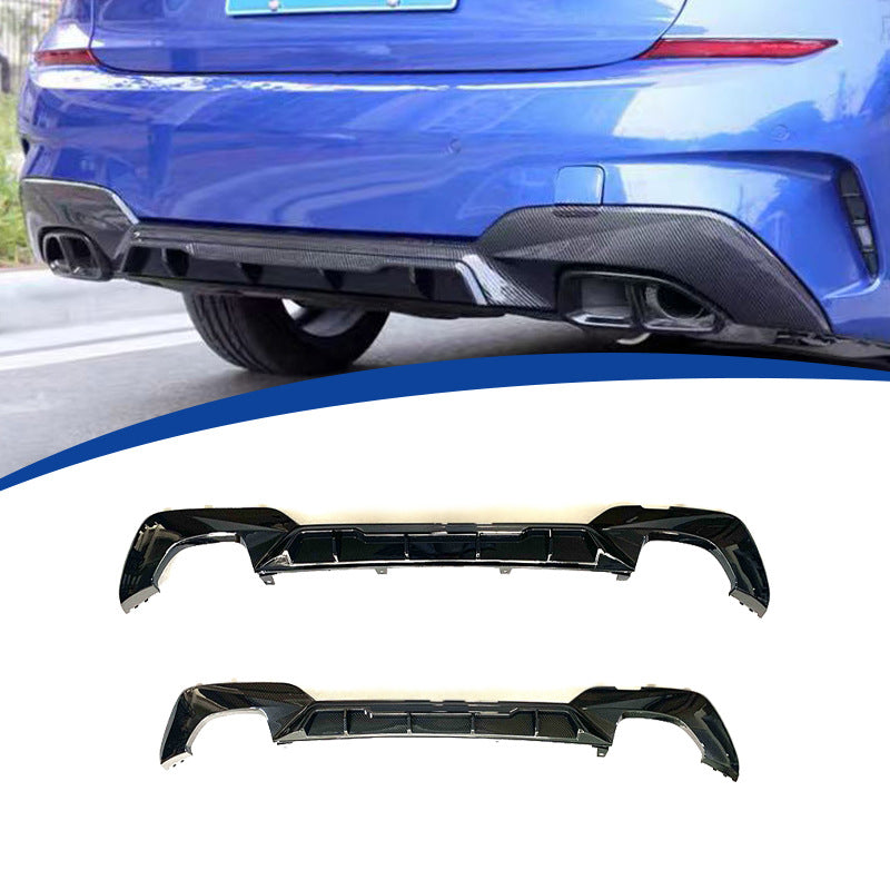 MP-Style Rear Diffuser Lip for BMW 3 Series G20 (2019 - 2022)