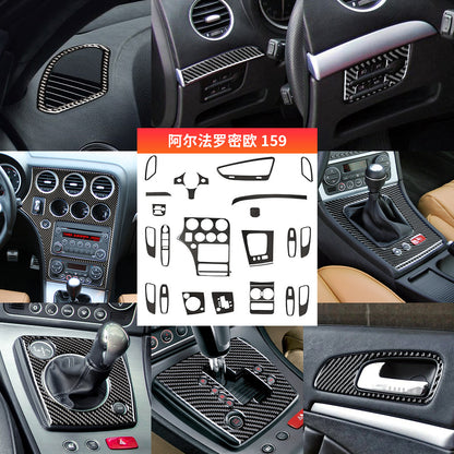Epoxy Resin Carbon Fiber Interior Trim for Alfa Romeo 159 (2005 - 2023)