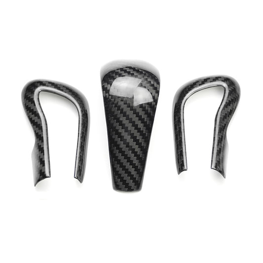 Real Carbon Fiber Gear Shift Knob Cover for Mazda 3