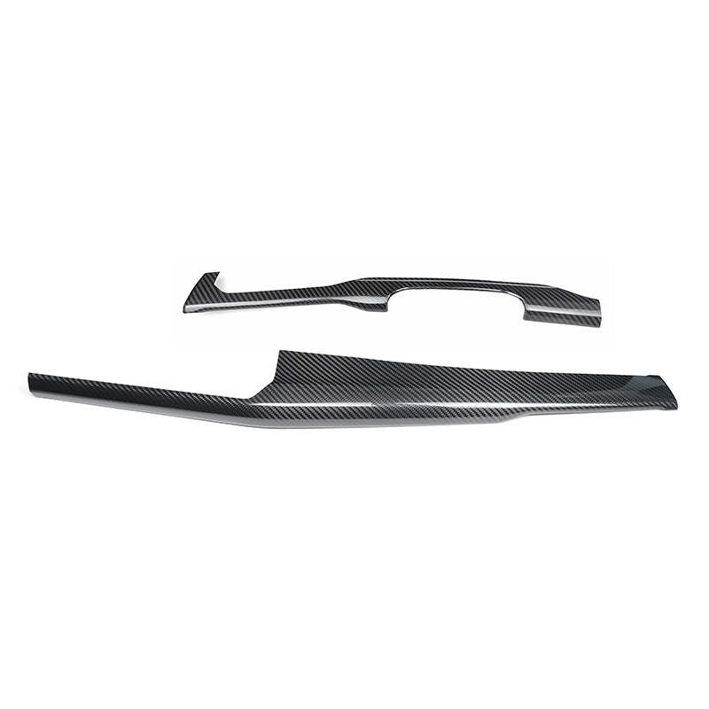 Real Carbon Fiber Instrument Cluster Trim for Volkswagen Golf 8 MK8 (2019 - 2024)