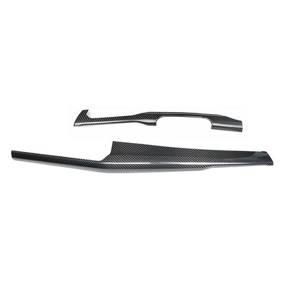 Real Carbon Fiber Instrument Cluster Trim for Volkswagen Golf 8 MK8 (2019 - 2024)