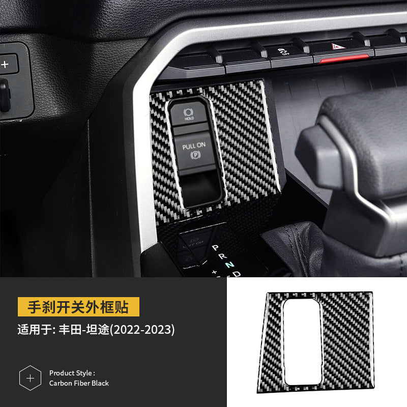 Epoxy Resin Carbon Fiber Interior Trim Kit for Toyota Tundra (2022 - 2023)