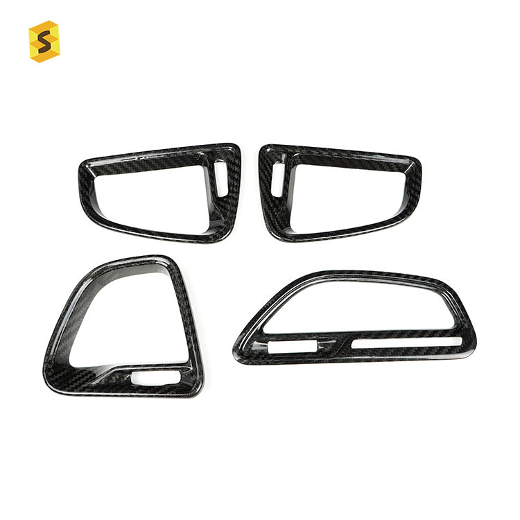 Carbon Fiber Air Vent Frame Trim for Dodge Challenger SRT