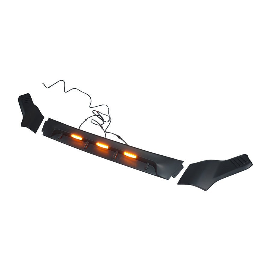 LED Illuminated 3-Section Mud Flaps for Toyota Tacoma (2024 - 2026)
