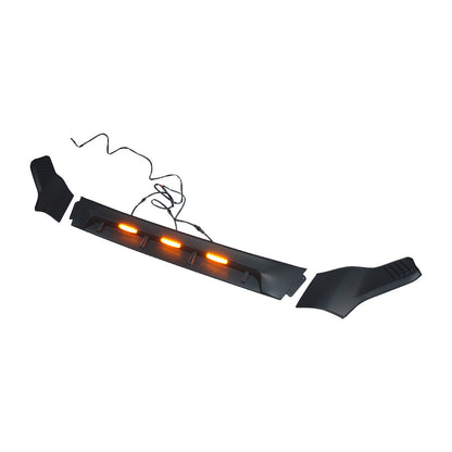 LED Illuminated 3-Section Mud Flaps for Toyota Tacoma (2024 - 2026)