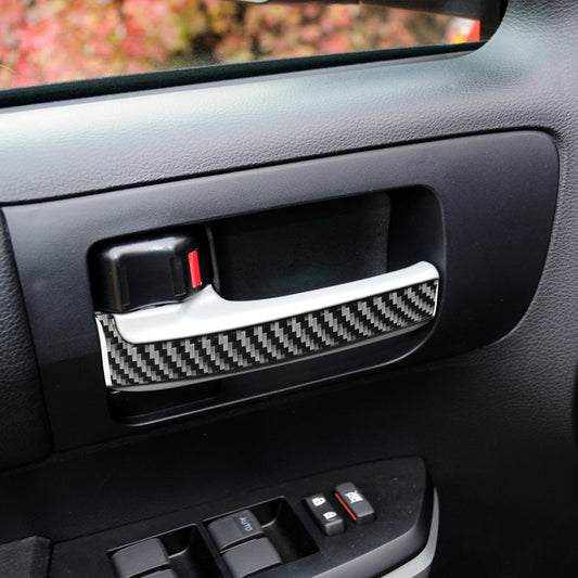 Dry Carbon Fiber Door Handle for Toyota Tundra XK50 Facelift
