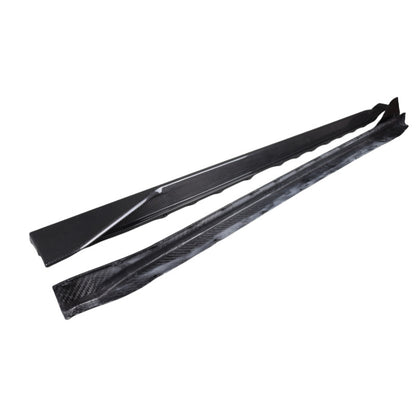 Drycarbon适用宝马M3M4G82G80改装MP款干碳纤维侧裙裙边Dry carbo