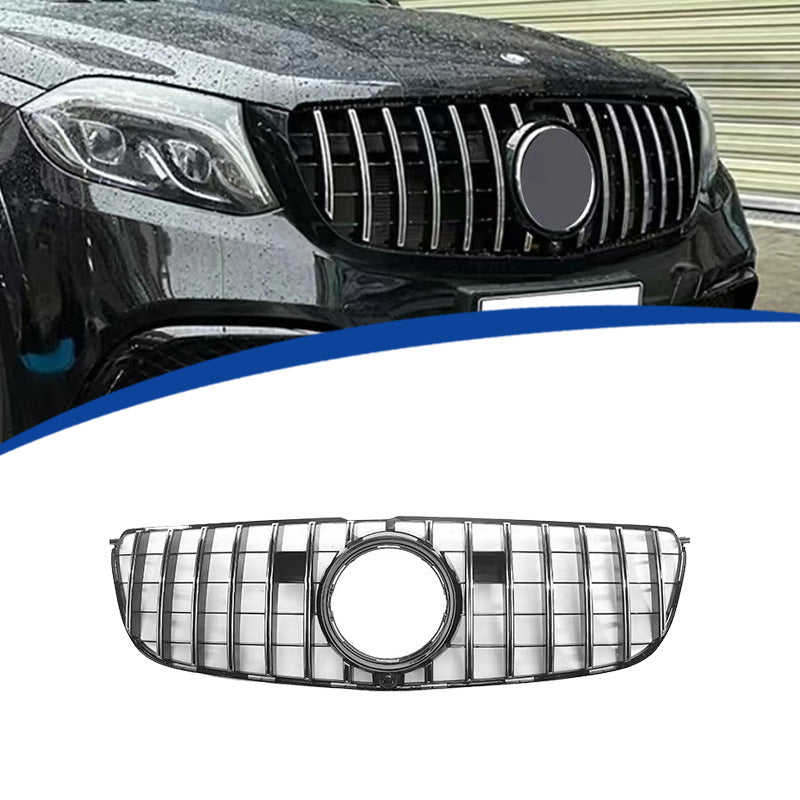 GT Vertical-Bar Vertical-Bar Front Grille for Mercedes-Benz GLS / Mercedes-Benz GLS-Class X166 (2016 - 2019)