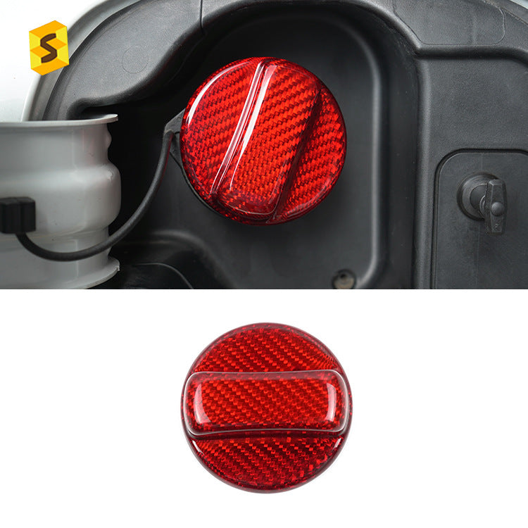 Real Carbon Fiber Inner Fuel Filler Cap Cover for Honda / GM (Universal)
