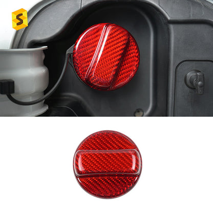 Real Carbon Fiber Inner Fuel Filler Cap Cover for Honda / GM (Universal)