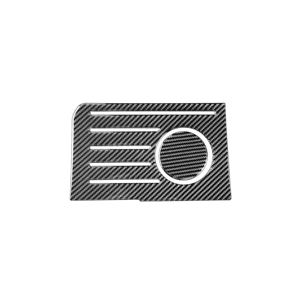 Prepreg Dry Carbon 3*3 3K Real Carbon Fiber Interior Center Console Storage Box Mat for Toyota Tundra XK50 Facelift (2014-2021)