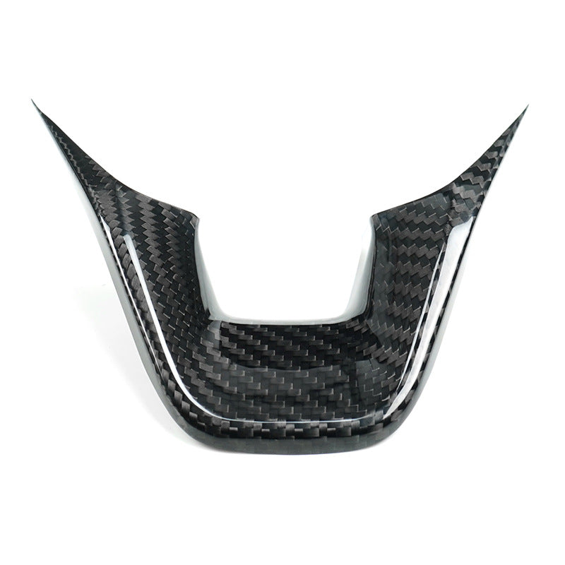 Real Carbon Fiber Steering Wheel Lower Trim for Ford Fiesta ST